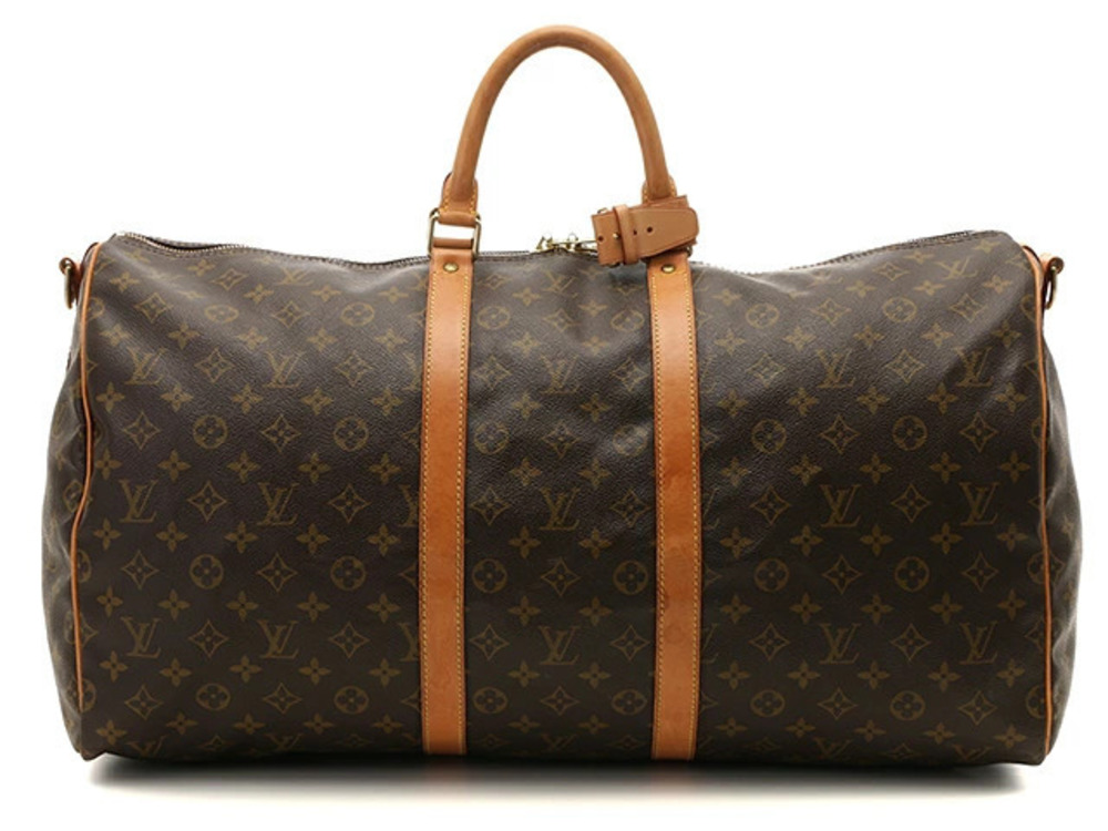 LOUIS VUITTON Keepall Bandouliere Boston Bag Monogram